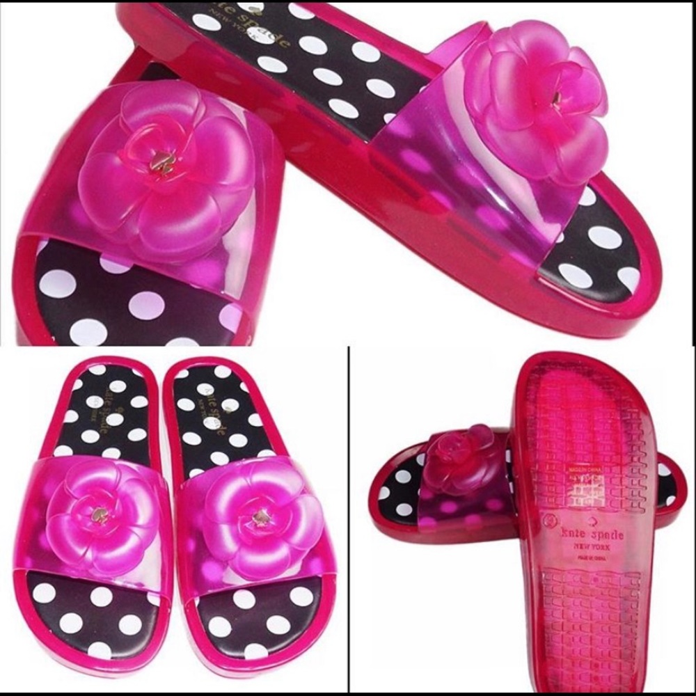 ♠️ Kate Spade Plastic Slides
